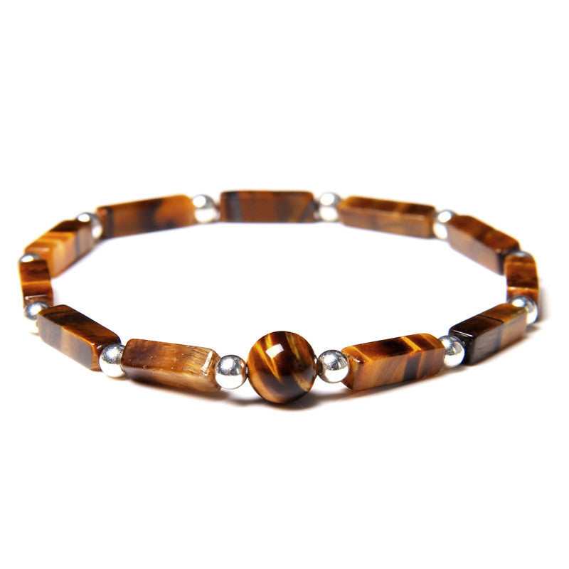 Natural Crystal Amethyst Bracelet for Spiritual Balance & Healing