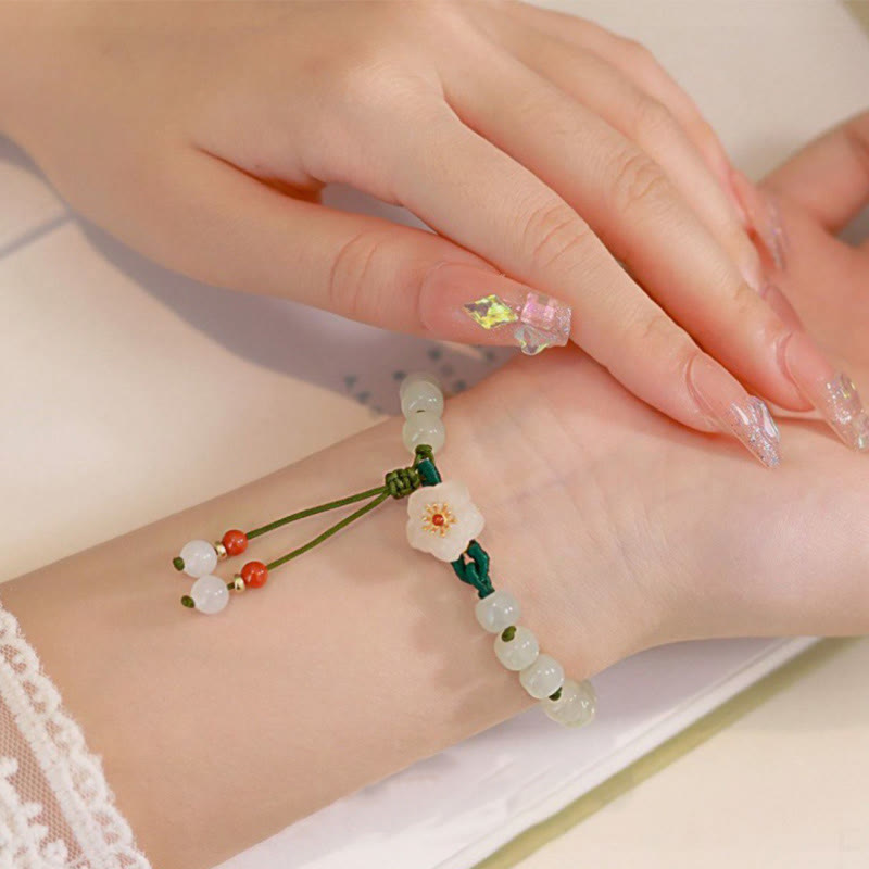 Natural Jade Prosperity Bracelet for Luck and Abundance
