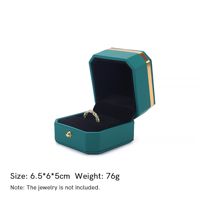 PU Leather Jewelry Storage Box for Spiritual Jewelry Protection
