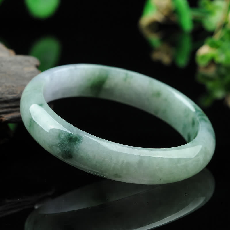 58mm Jade Luck Blessing Prosperity Bracelet