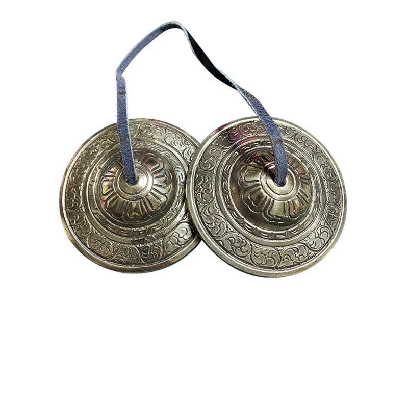 Copper Tingsha Bell with Six True Words | Meditation Tool