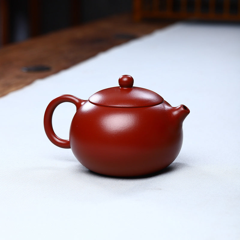 Vintage Purple Clay Xishi Teapot 240ml for Zen Decor