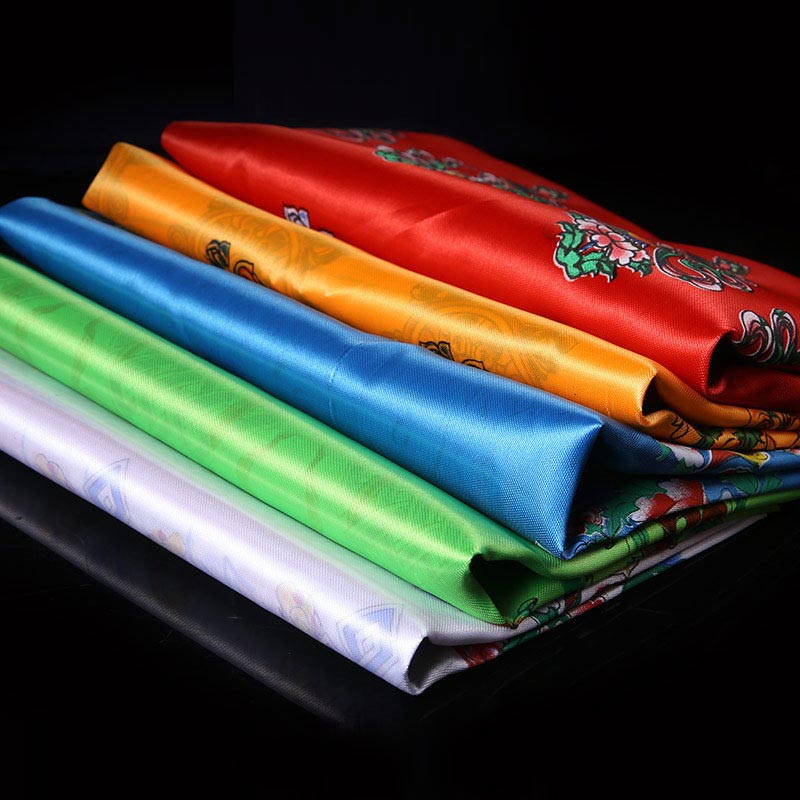 Tibetan Lucky Blessing Khata Scarf 240cm Zen Decor