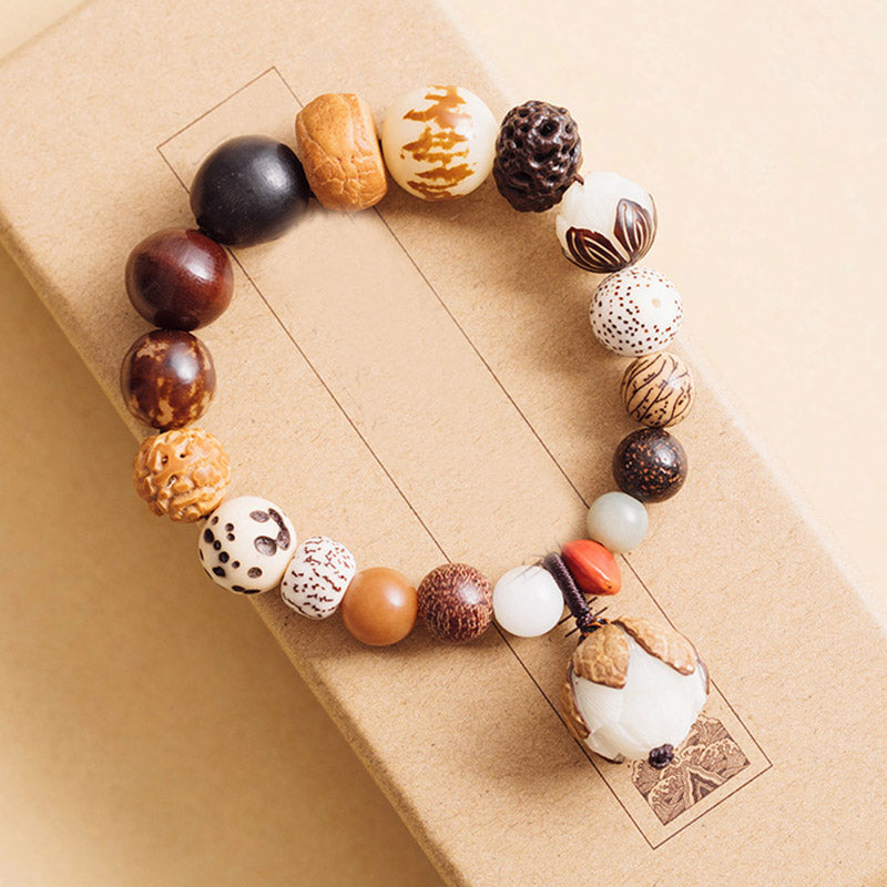 Bodhi Seed Lotus Wisdom Peace Bracelet for Spiritual Growth