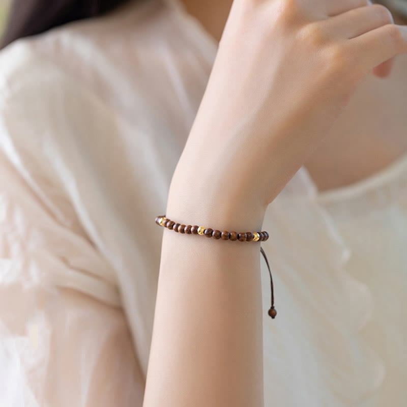 4mm Sandalwood Protection Bracelet