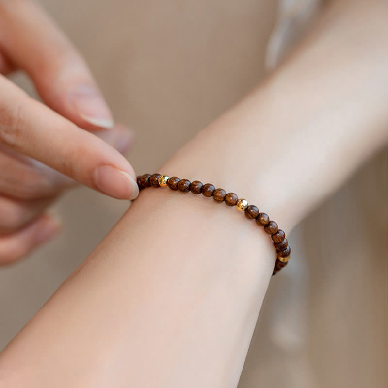 4mm Sandalwood Protection Bracelet
