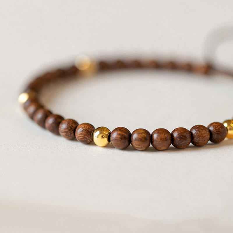 4mm Sandalwood Protection Bracelet