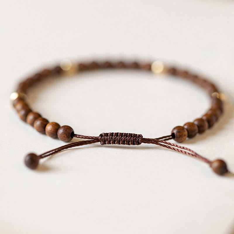 4mm Sandalwood Protection Bracelet