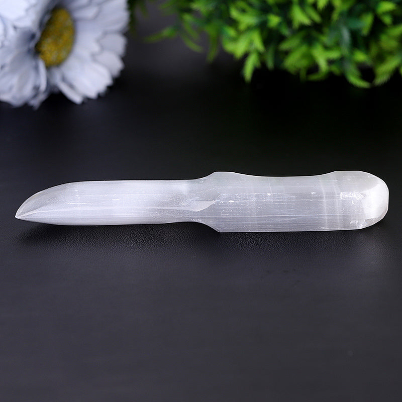 5.2" Selenite Dagger for Meditation & Spiritual Healing
