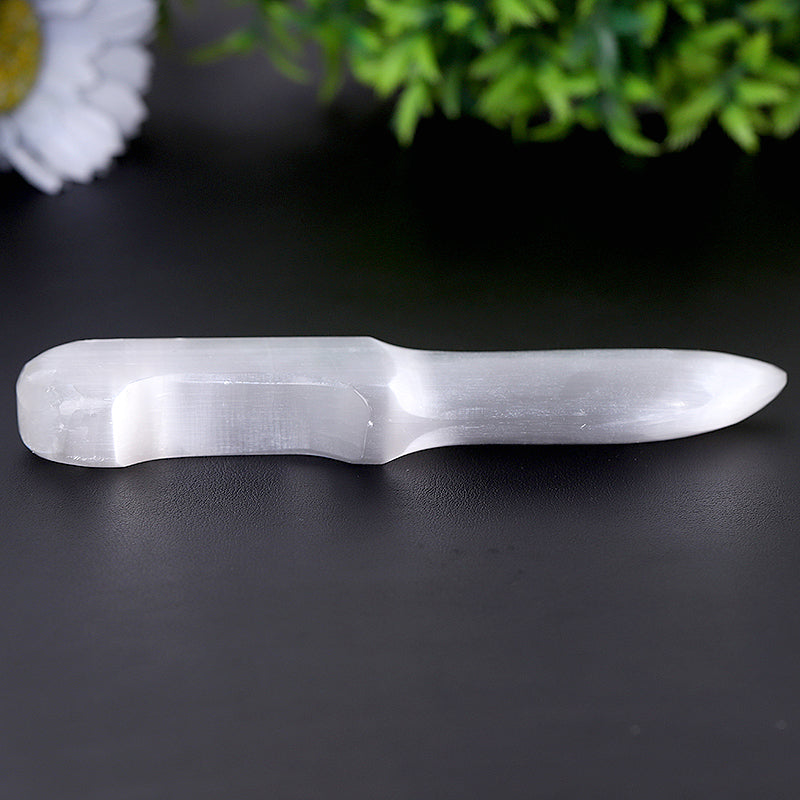 5.2" Selenite Dagger for Meditation & Spiritual Healing