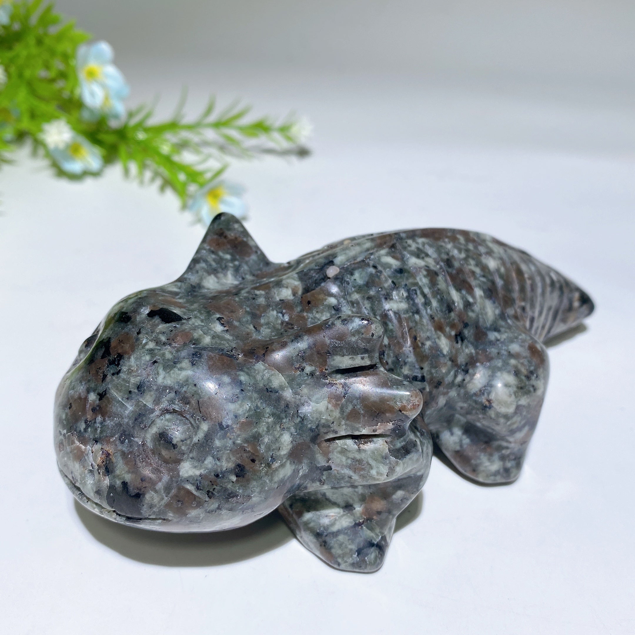 5.6 inch Yooperlite Salamander Crystal Figurine