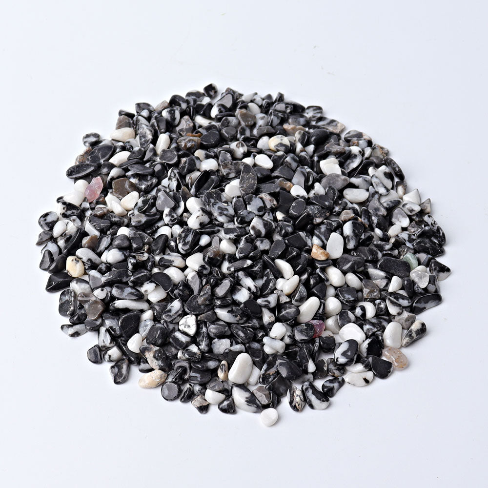 5-7mm Zebra Jasper Crystal Chips for Healing Energy