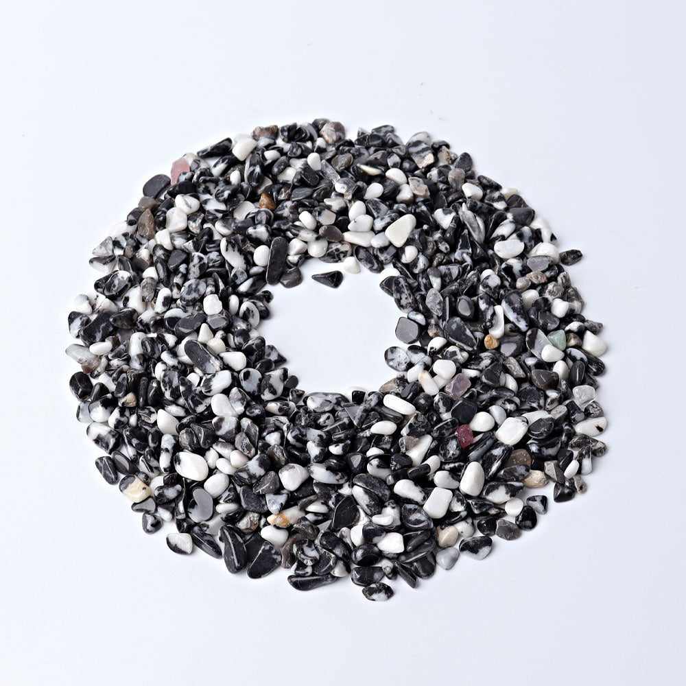 5-7mm Zebra Jasper Crystal Chips for Healing Energy