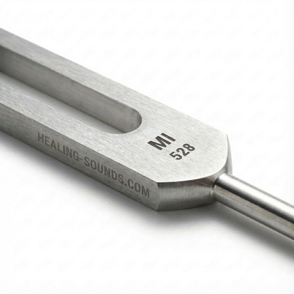 528 Hz Solfeggio Tuning Fork for Healing - DNA repair, Love Frequency