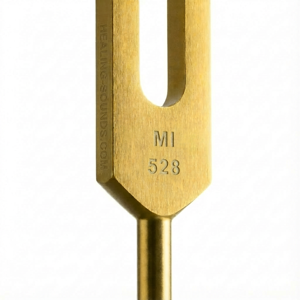 528 Hz Solfeggio Tuning Fork for Healing - DNA repair, Love Frequency