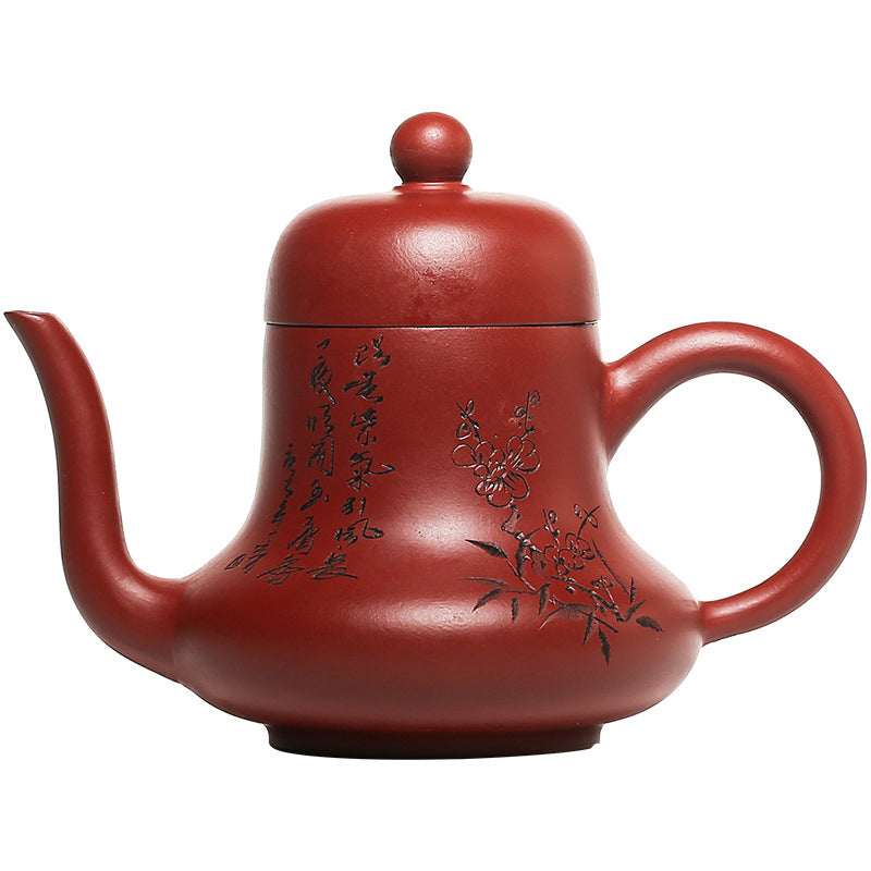 Vintage Purple Clay Kung Fu Teapot 130ml Zen Decor