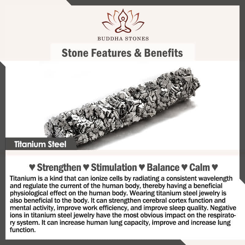 Double Layer Titanium Steel Leather Bracelet with Flower Pattern | Strength and Balance