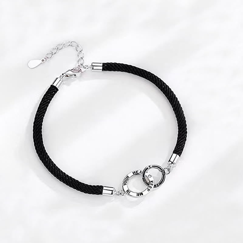 Copper Spiritual Bracelet | Healing Couple Interlocking Circles