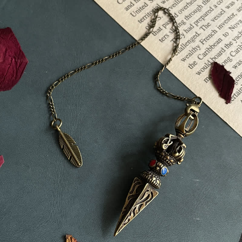 Copper Hamsa Necklace | Healing Pendant for Balance & Luck