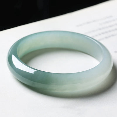 Jade Abundance & Luck Bangle Bracelet 57mm