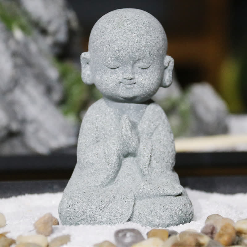 Sandstone Buddha Statue for Meditation and Compassion | Home Decor