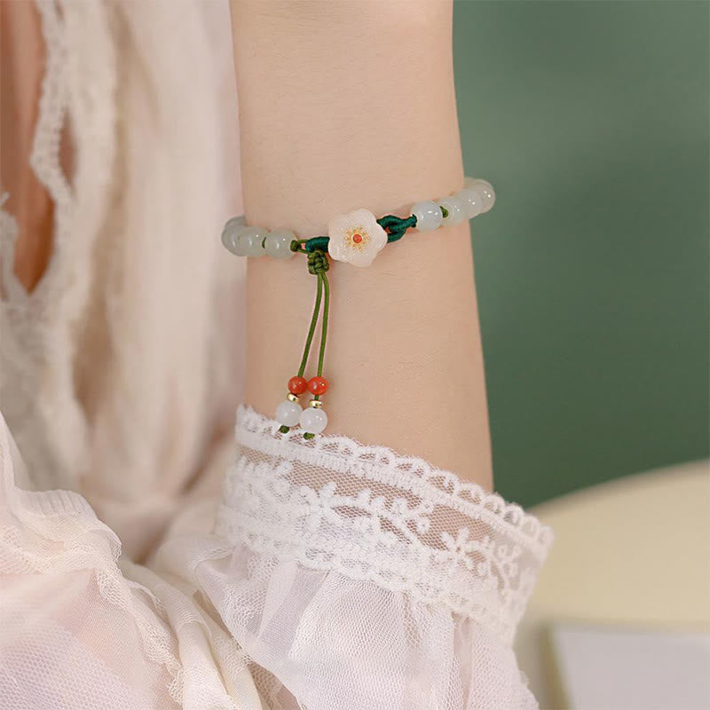 Natural Jade Prosperity Bracelet for Luck and Abundance