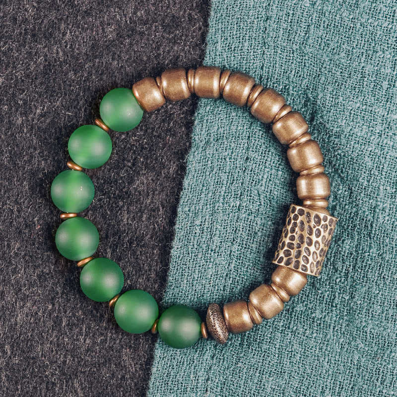 10mm Red Agate Confidence Bracelet for Fortune