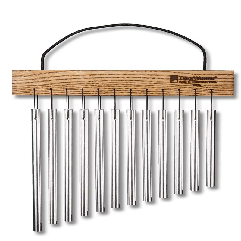 Hand-Held Chimes Jingle Tree 20-Tone Relax the Body Wind Jingle Beam Meditation Chimes Ethereal Musical Percussion Instrument