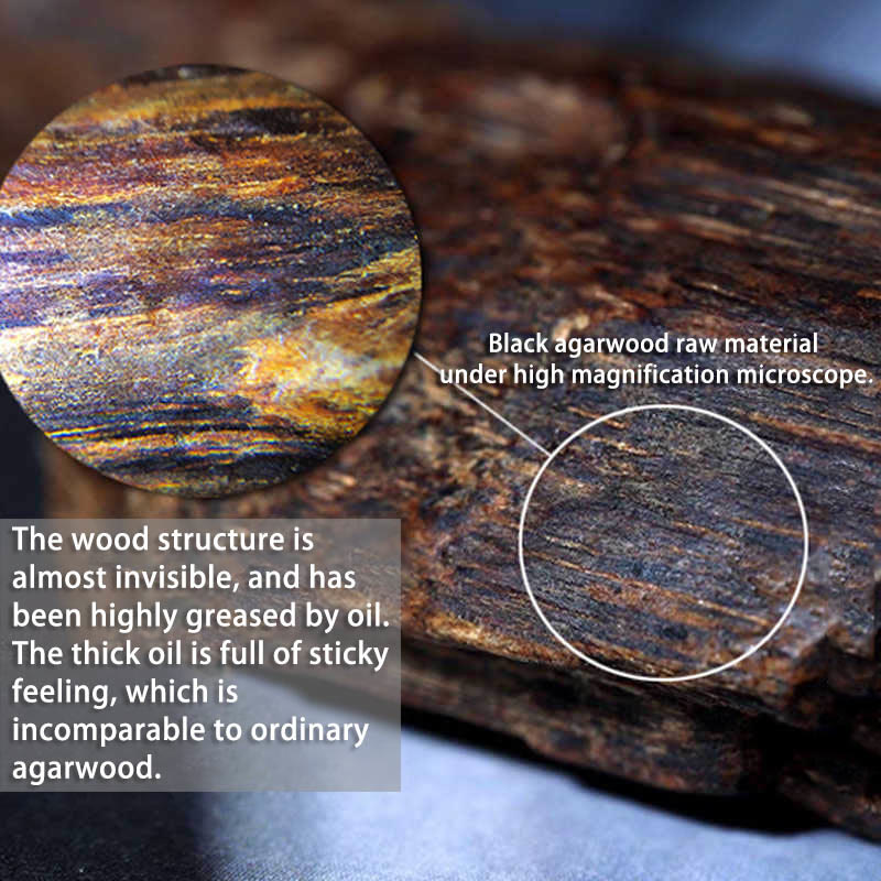 5mm Agarwood Wood Mala Bracelet for Balance and Protection