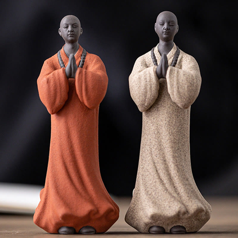 5x5x13cm Ceramic Meditating Buddha Statue for Serenity