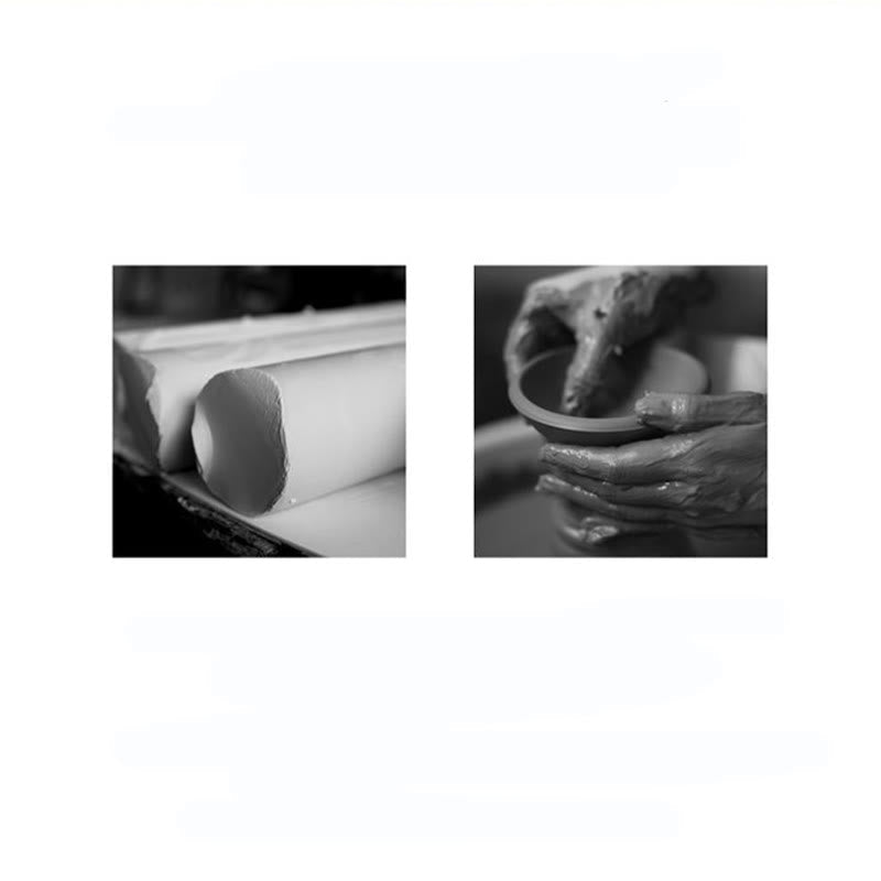 6.8cm Mini Ceramic Tiger Tea Pet Figurine for Spiritual Decor