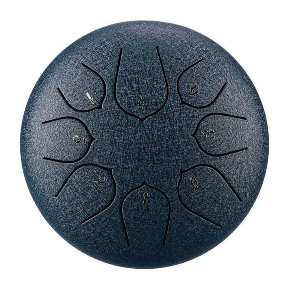 6’’ Carbon Steel Tongue Drum 8-Tone C Key - Compact Music Maker - 6 Inches/8 Notes (C Major)