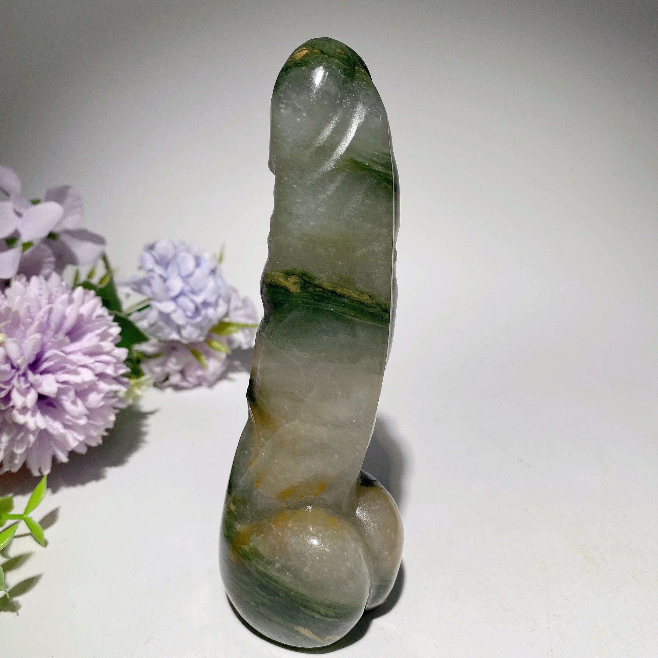 6-inch Mixed Crystal Figurine Carvings for Healing Energy