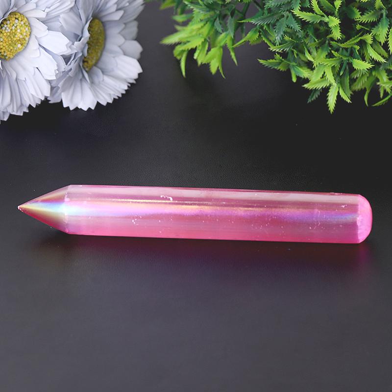 6 Inch Selenite Crystal Wand for Peace and Clarity