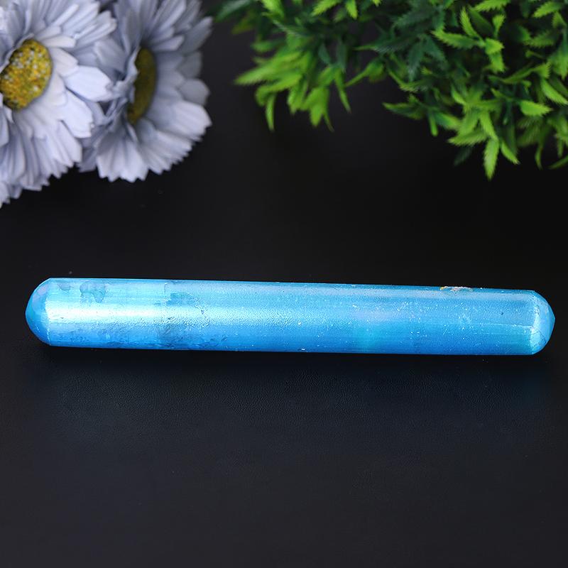 6 Inch Selenite Crystal Wand for Peace and Clarity