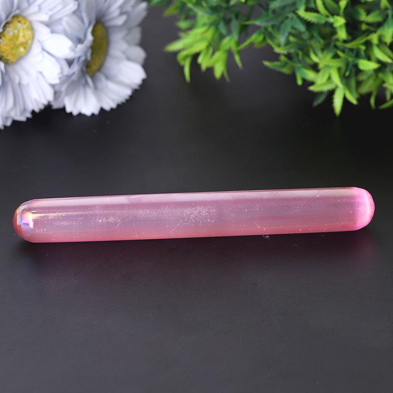 6 Inch Selenite Crystal Wand for Peace and Clarity