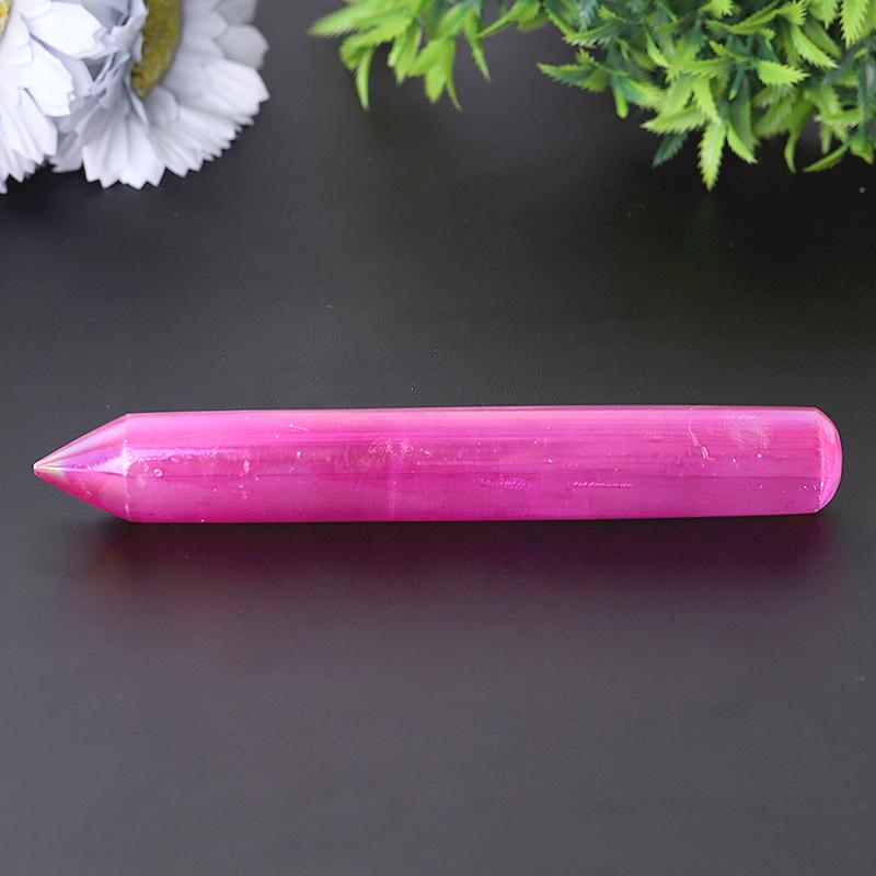 6 Inch Selenite Crystal Wand for Peace and Clarity