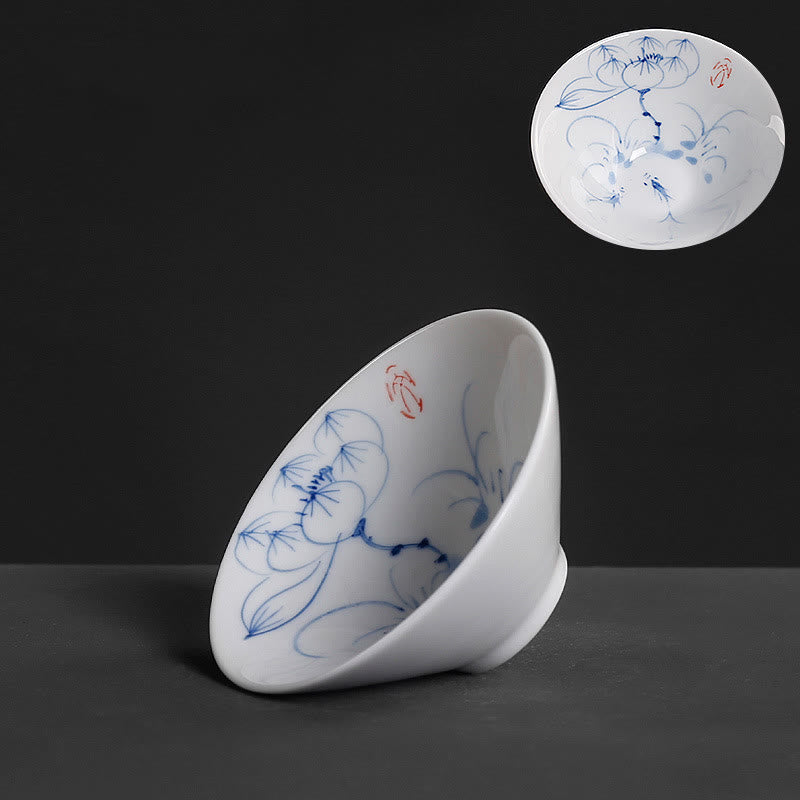 Vintage Ceramic Kung Fu Tea Cup | Zen Decor 60ml
