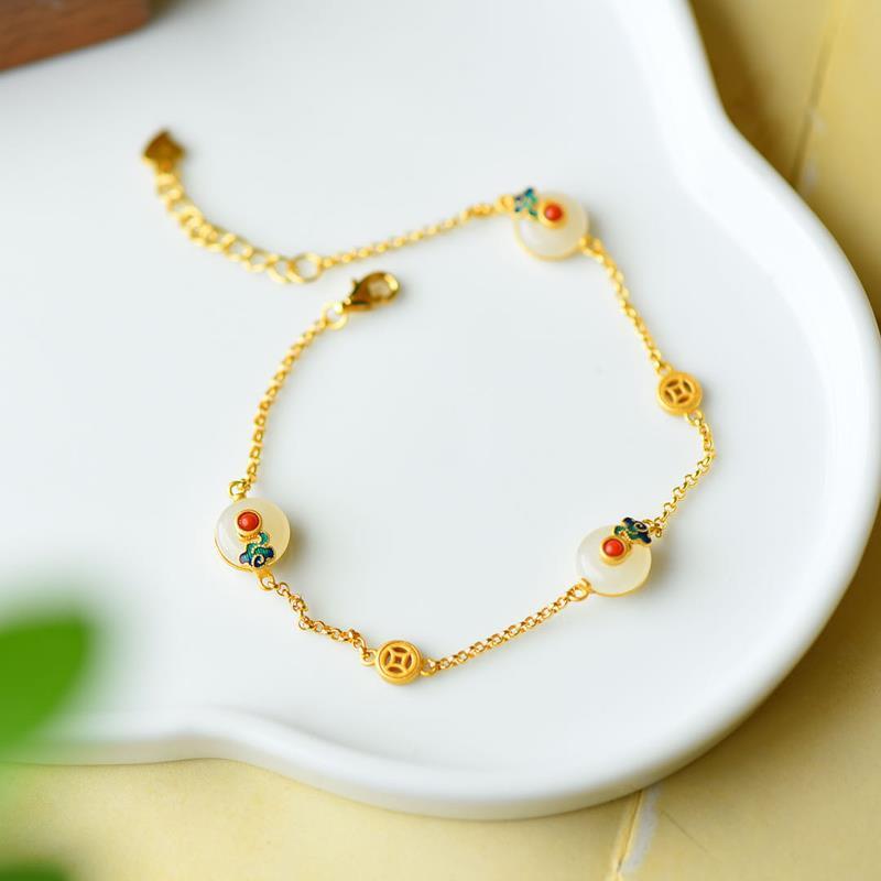 White Jade Protection Bracelet | Luck & Harmony