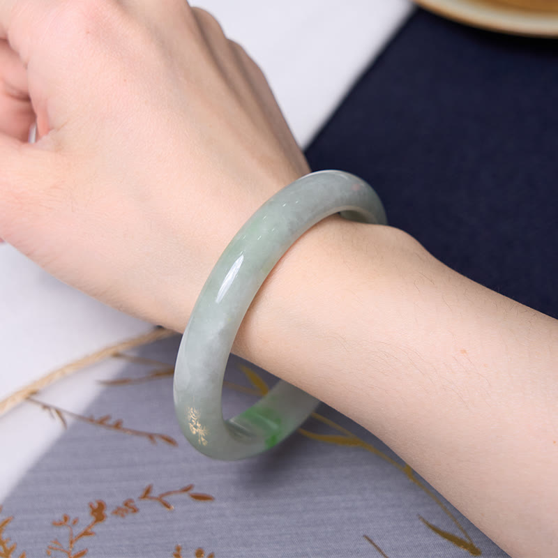 Jade Bracelet & Bangle Bundle for Good Luck & Prosperity