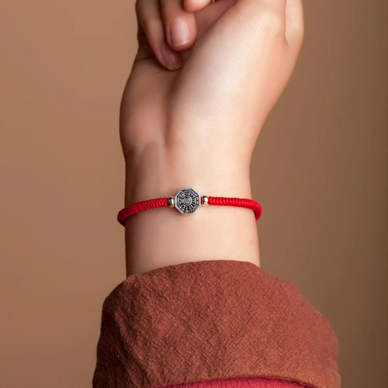 Yin Yang Cinnabar Concentration Bracelet 6mm String