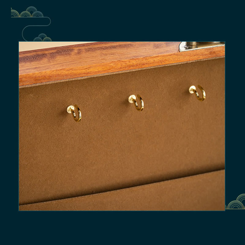 Handmade Rosewood Jewelry Storage Box 25.5cm Large Lockable