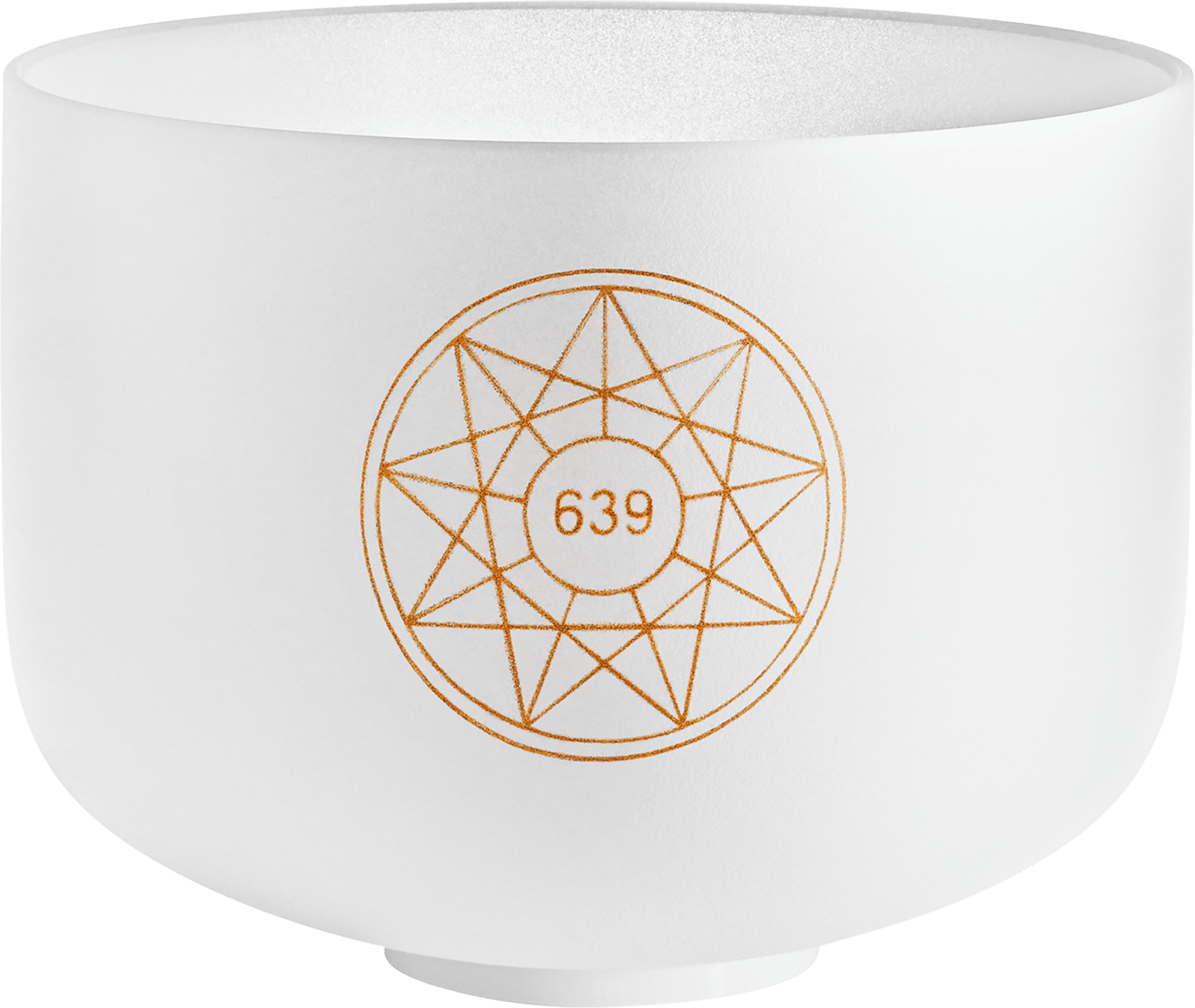 639 Hz Solfeggio 10" Crystal Singing Bowl (Fa) - Love & Connection