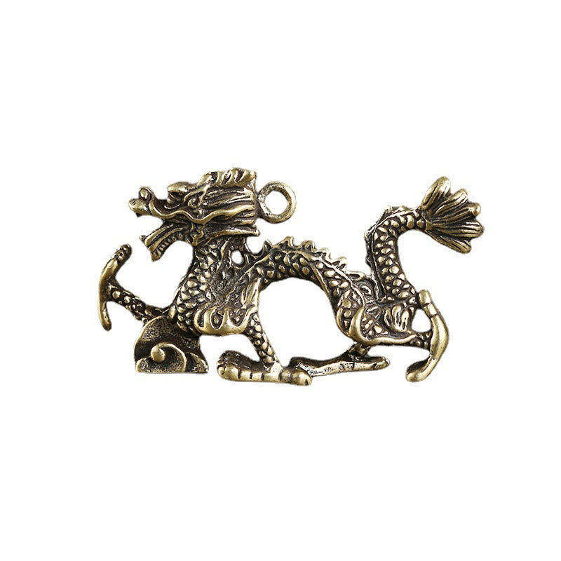 Mini Brass Dragon Home Decoration | Luck & Protection