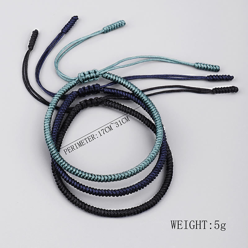 Handcrafted Tibetan King Kong Knot Strength Bracelet
