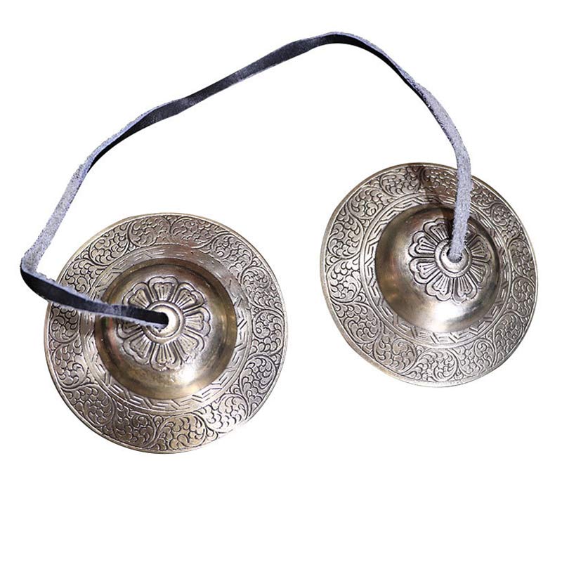 Copper Tingsha Bell with Six True Words | Meditation Tool