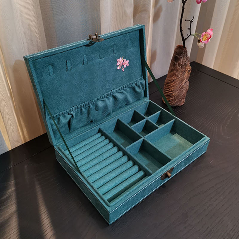 Flannel Jewelry Storage Box 28cm for Spiritual Jewelry