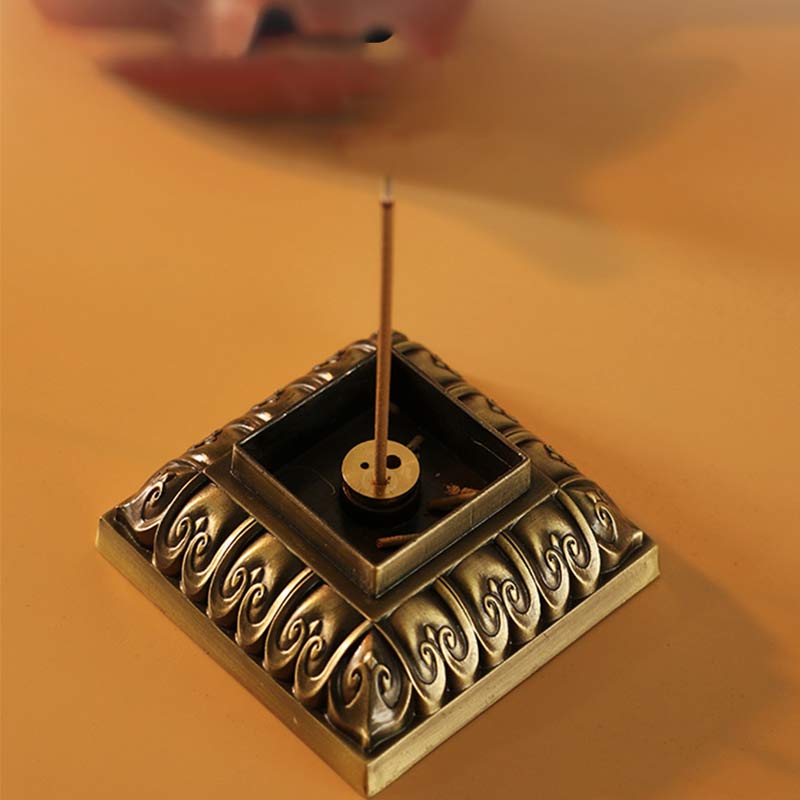 Heart Sutra Alloy Incense Burner for Spiritual Healing