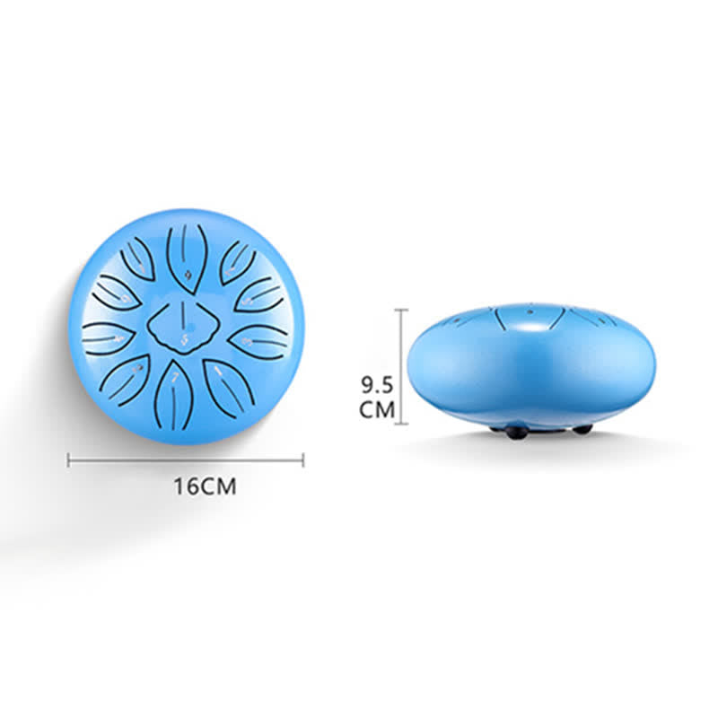 16cm Steel Drum Kit for Meditation & Stress Relief