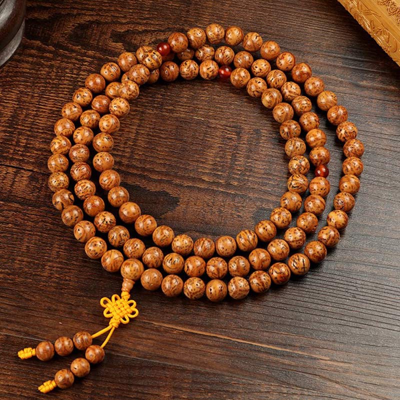 12mm Bodhi Seed Wisdom Bracelet for Meditation and Awareness